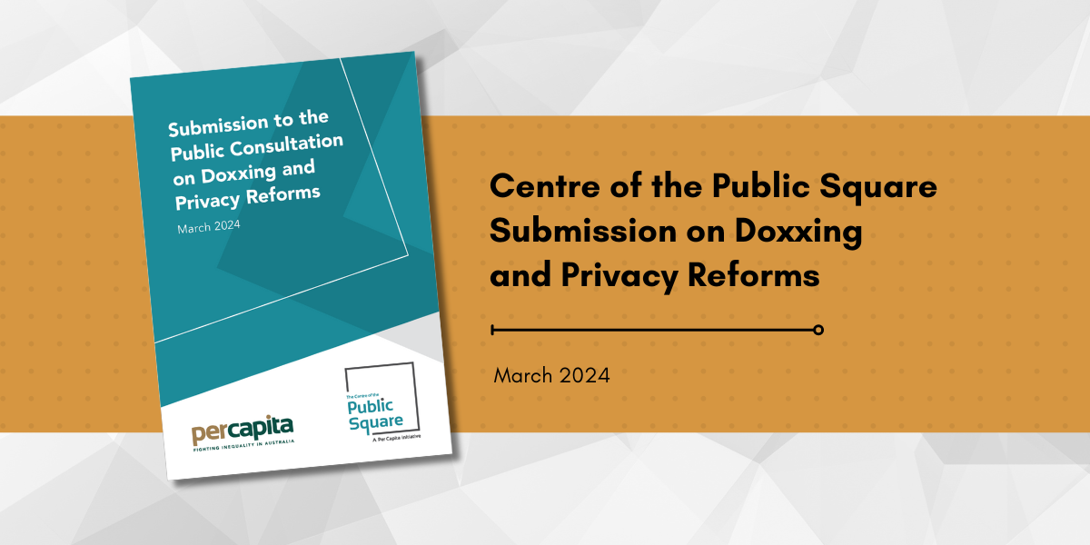 Submission to the Public Consultation on Doxxing and Privacy Reforms