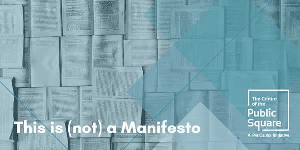 This is (not) a Manifesto